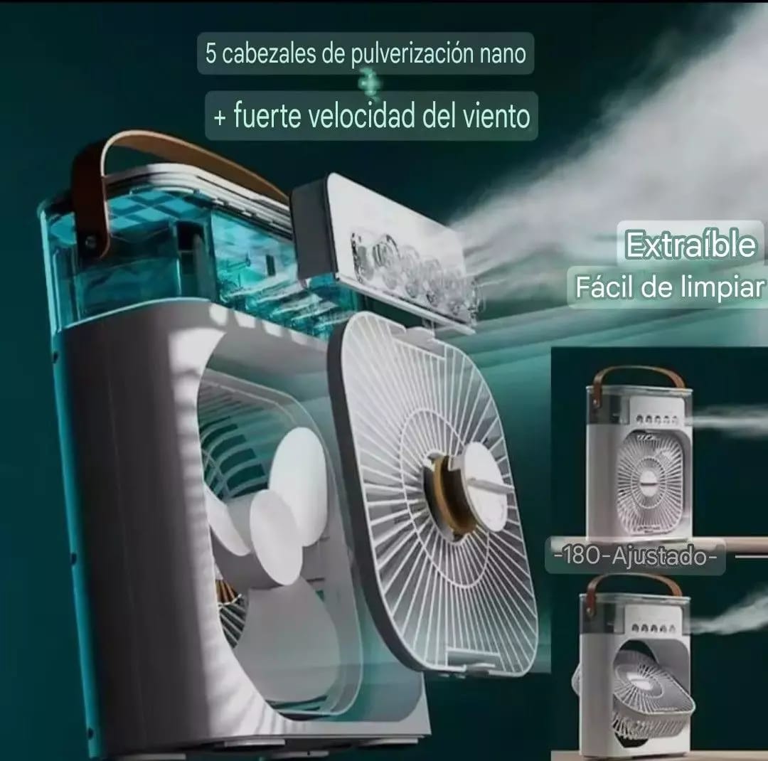 ™AIR FRESH™ VENTILADOR HUMIFICADOR PORTATIL