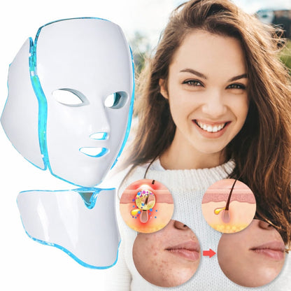 ™Spa Hause™ Máscara LED Facial-Cuello 7 colores