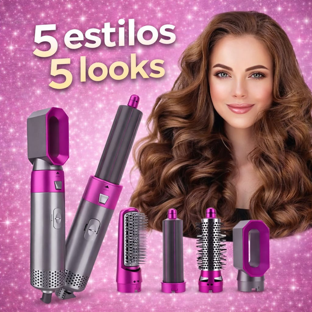 ™Style Pro™ Cepillo Secador 5 En 1 Profesional