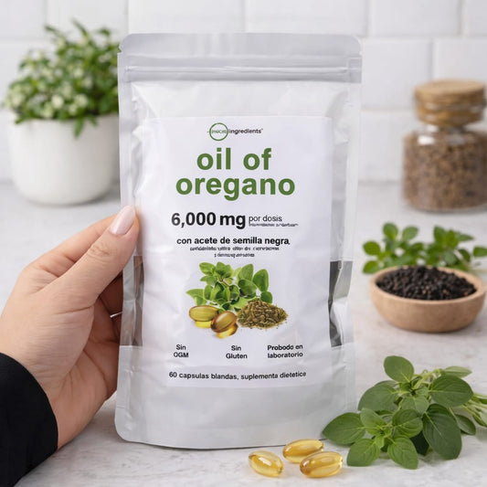 ™Immune System™ Aceite De Orégano En Cápsulas