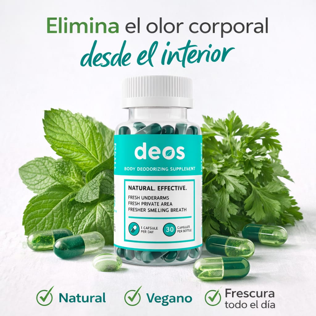 ™FRESH DEOS™ Desodorante Interno Natural