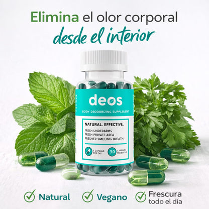 ™FRESH DEOS™ Desodorante Interno Natural