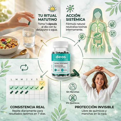 ™FRESH DEOS™ Desodorante Interno Natural