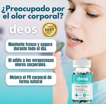 ™FRESH DEOS™ Desodorante Interno Natural